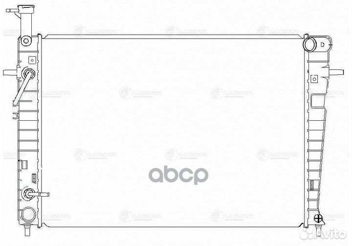 Радиатор hyundai tucson / KIA sportage 2.0/2.7