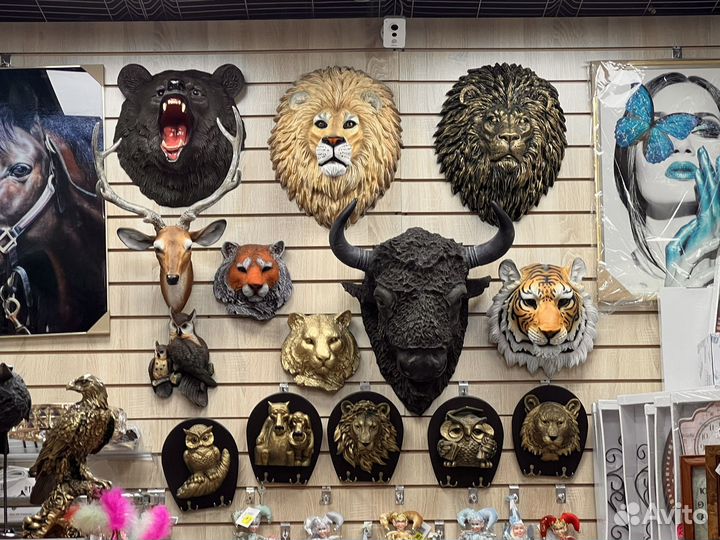 Головы маска интерьерная