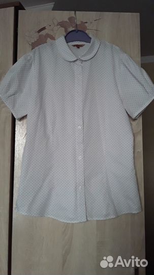 Блузки школьные, кардиган пакетом