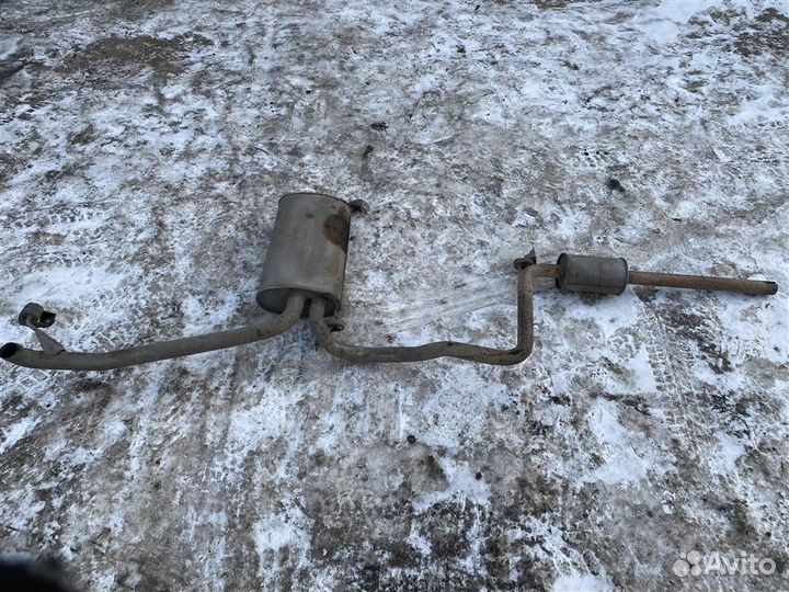 Глушитель основной Skoda Octavia A7 2013-2019