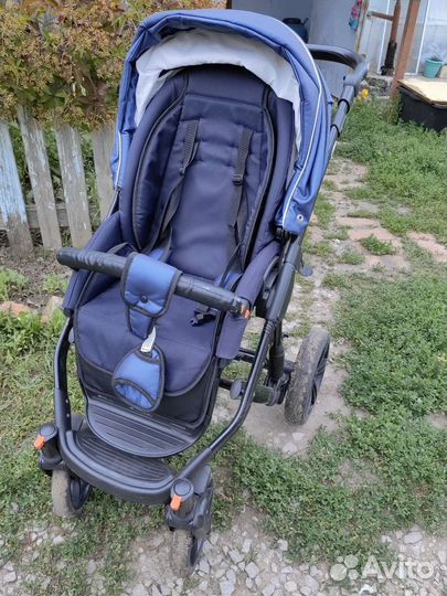 Коляска 2 в 1 эко кожа