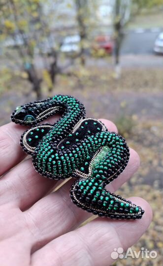 Брошь Змея. Символ 2025 года