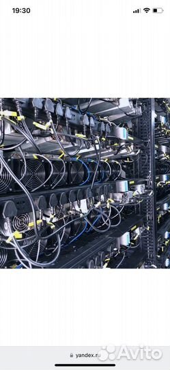 Майнинг ферма айсики ANTminer S19