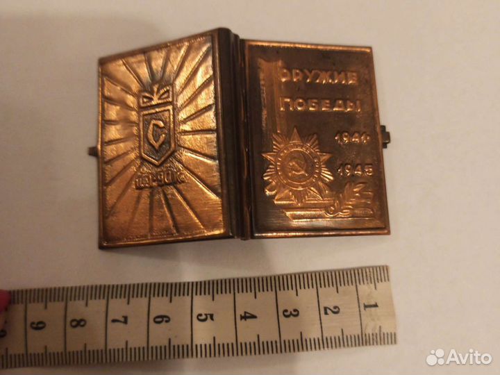 Спичечница Победа винтаж СССР