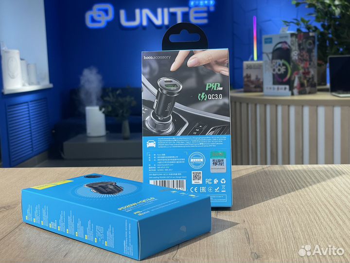 Автомобильное зарядное устройство Hoco Type-C 20W