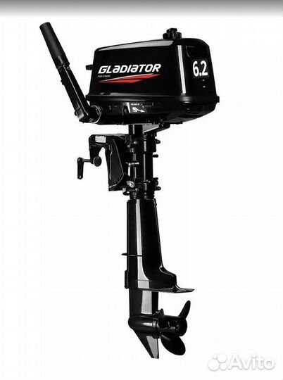 Мотор лодочный gladiator G6.2FHS