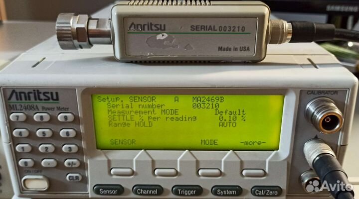 Измерители мощности Anritsu ML2408A+MA2469B