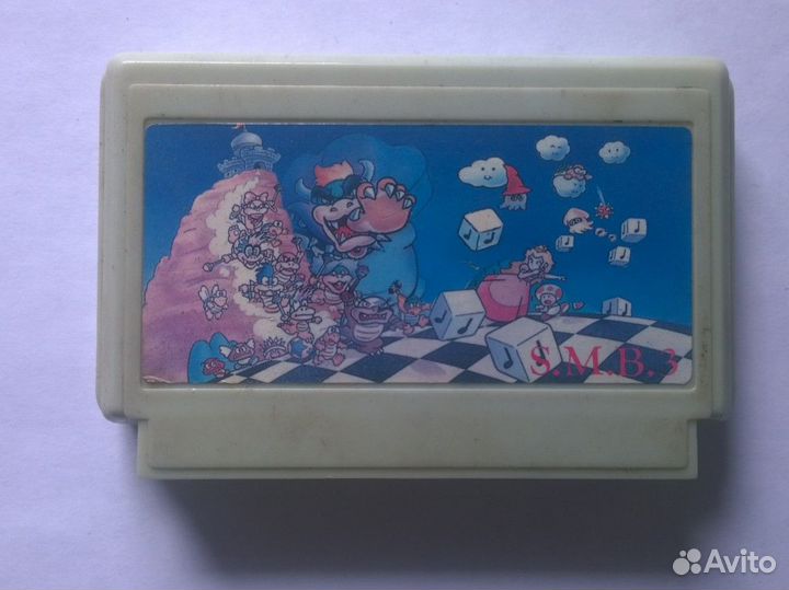 Super Mario Brothers 3 - картридж Dendy