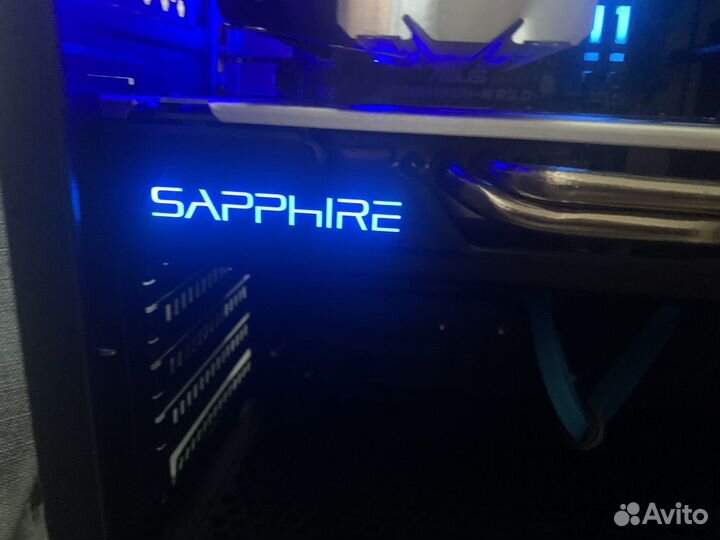Игровой компьютер i3-9100F, sapphire RX 580