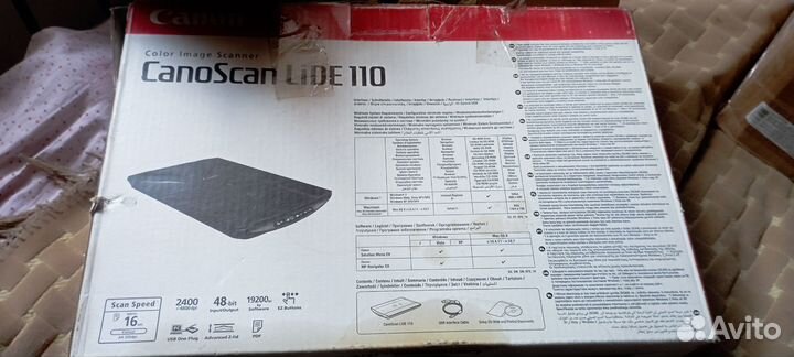 Canon. CanonScan Lide 110