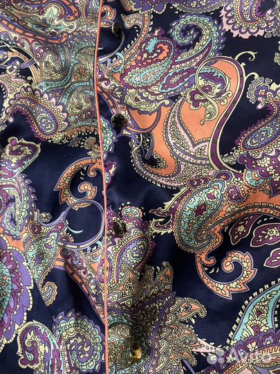 Халат женский шелковый