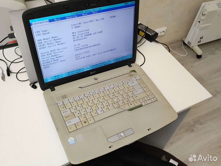 Acer aspire 5715z