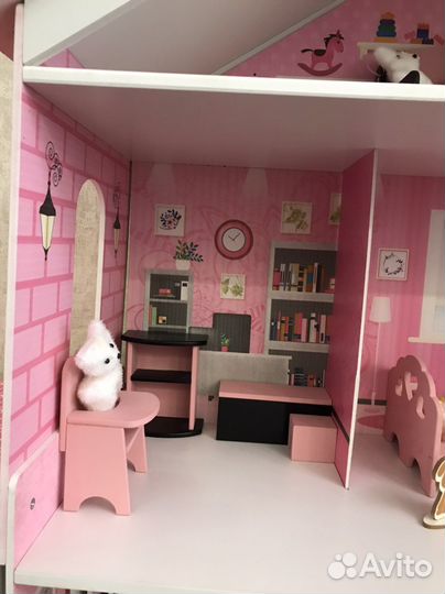 Домик кукольный Paremo «Мечта «с мебелью