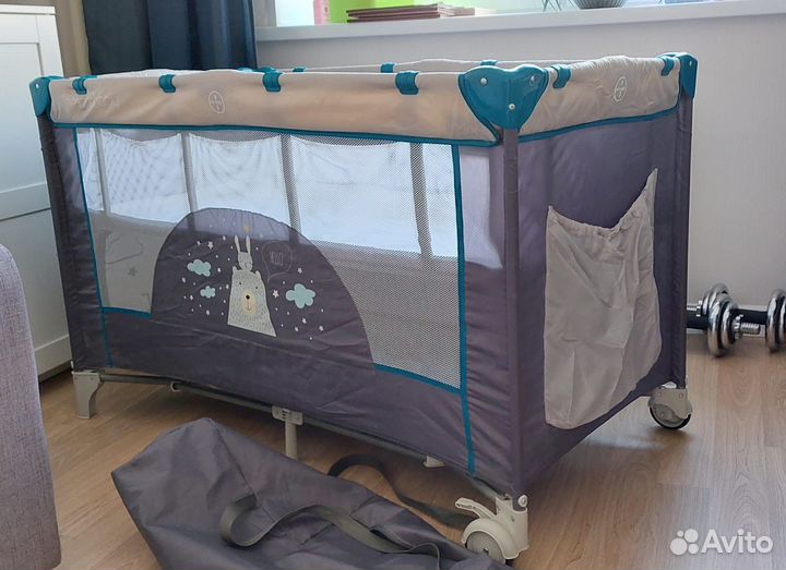 Манеж детский складной