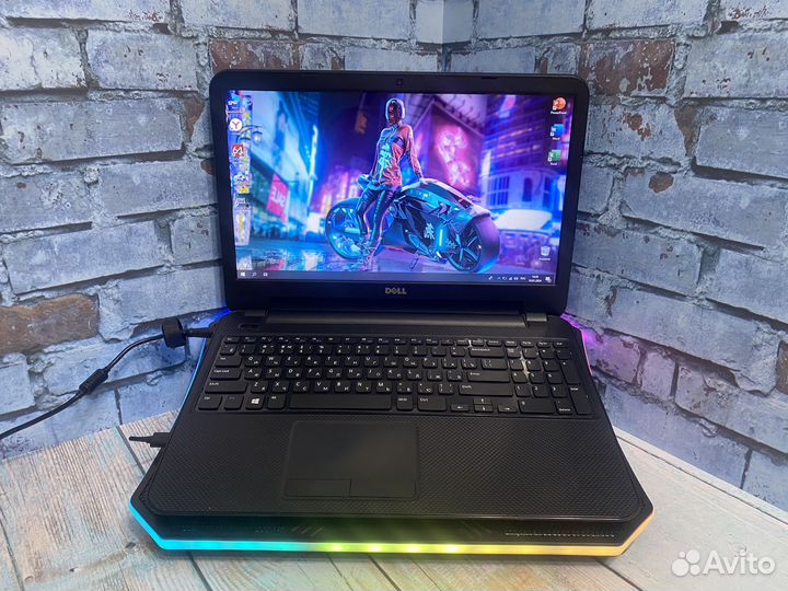Ноутбук dell для работы intel/6Gb/SSD+HHD