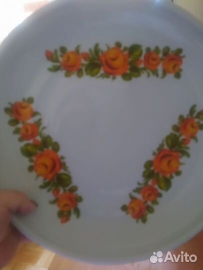 Блюдо большое эмаль