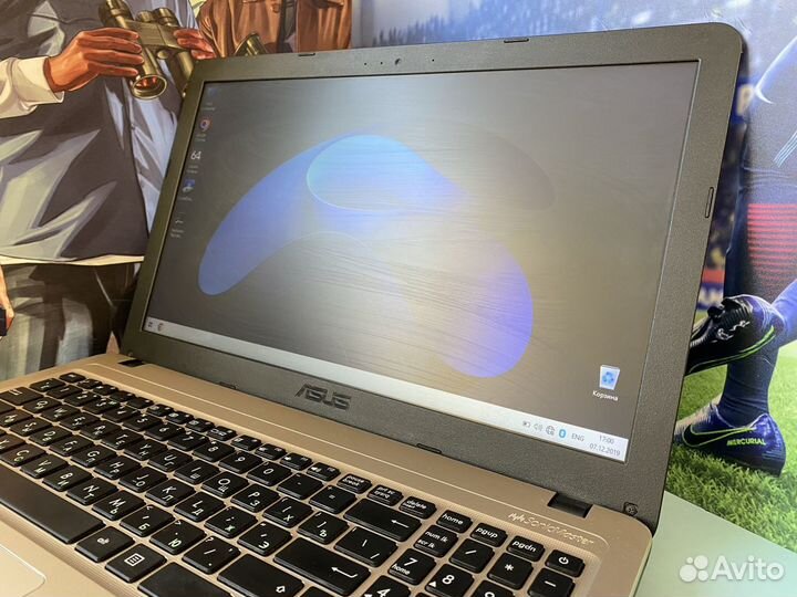 Современный Ноутбук Asus 4 ядра/SSD/15.6