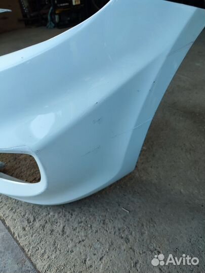 Бампер передний солярис 1 дорестайл