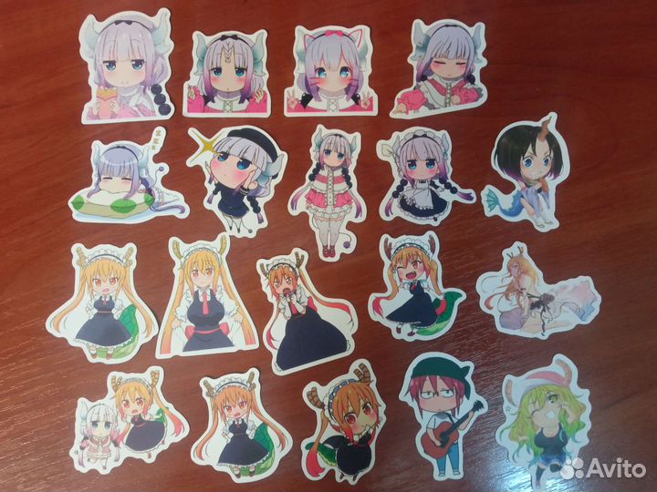 Аниме стикеры (115шт)