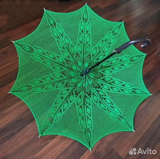 Вязаный зонт