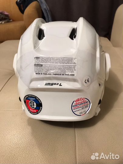 Шлем хоккейный 47 подлинный автограф Радулов Алекс