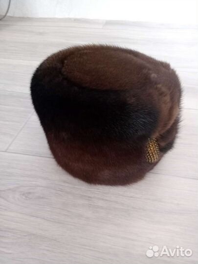 Шапка норковая женская