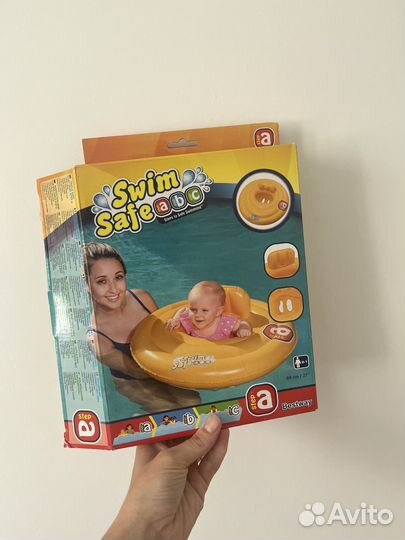 Круг для плавания bestway swim safe