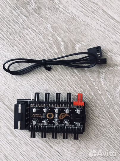Хаб, разветвитель, адаптер с 1 PWM на 10 PWM