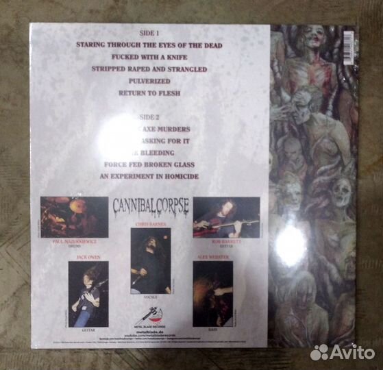 Cannibal Corpse (2 Albums, 2 Black LP, 2016) EU