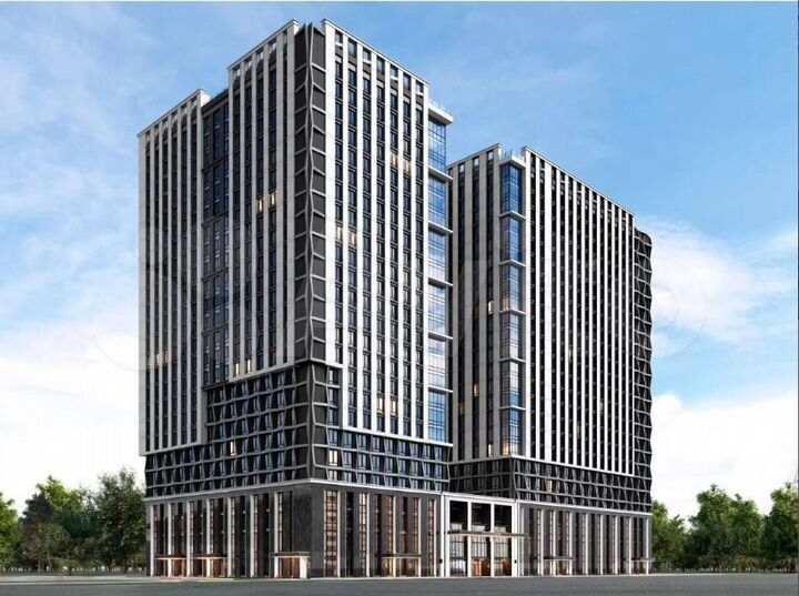 2-к. квартира, 35 м², 7/25 эт.