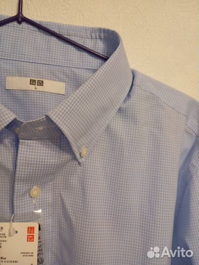 Рубашка мужская uniqlo