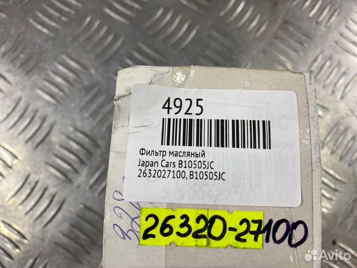 Фильтр масляный Japan Cars B10505Jc