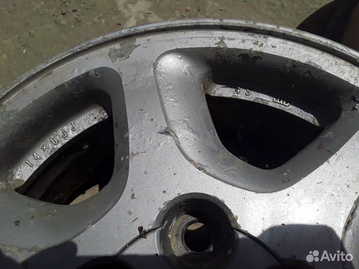Диски Toyota R14 на 5 болтов