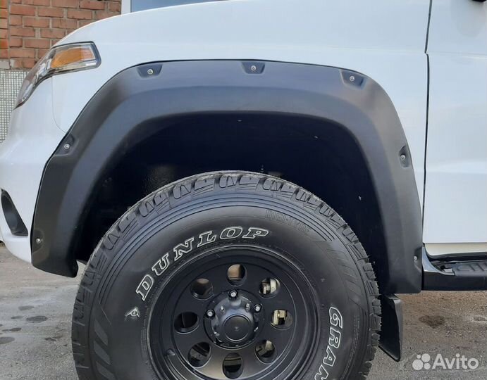 Силовые Расширители арок на УАЗ Пикап. Отправка РФ