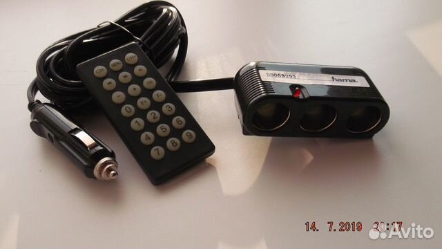 Разветвитель для прикуривателя Hama H-89293