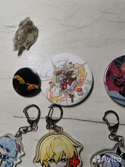 Значки, брелки/брелоки