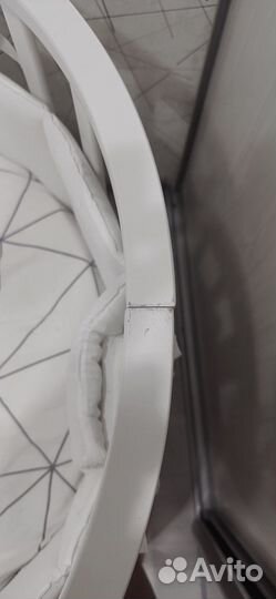 Кроватка детская овальная,круглая