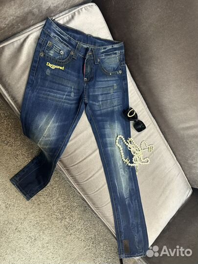 Джинсы Dsquared темно-синие s
