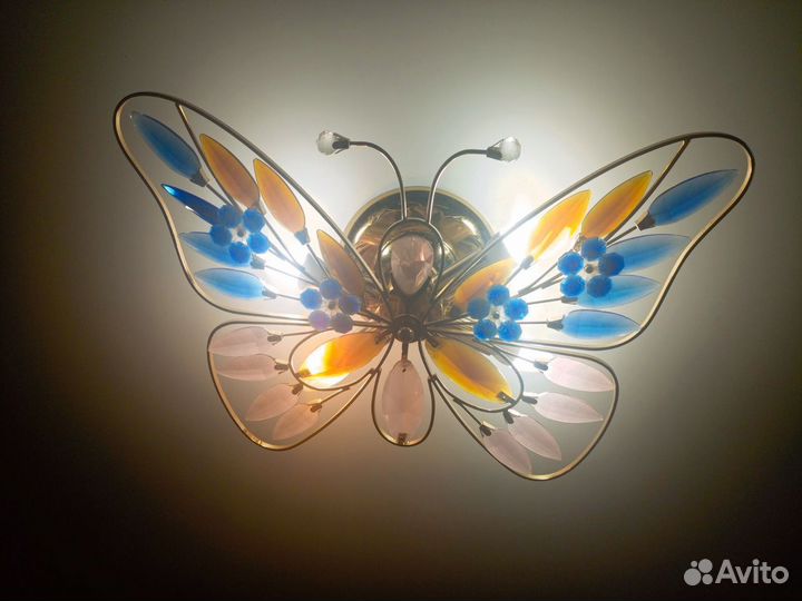 Люстра потолочная бу