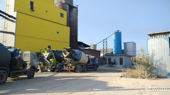 Бетон на щебне с производства