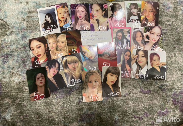 Официальные карты kpop