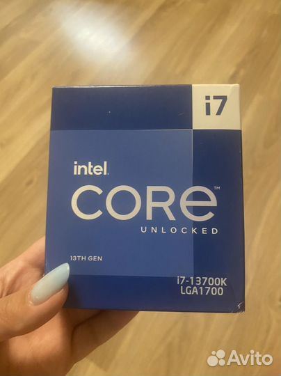 Процессор intel core i7-13700k box