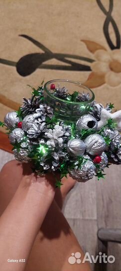 Новогодние украшения ручной работы