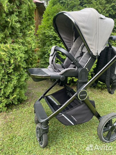 Коляска carello ultimo 3 в 1+манеж graco