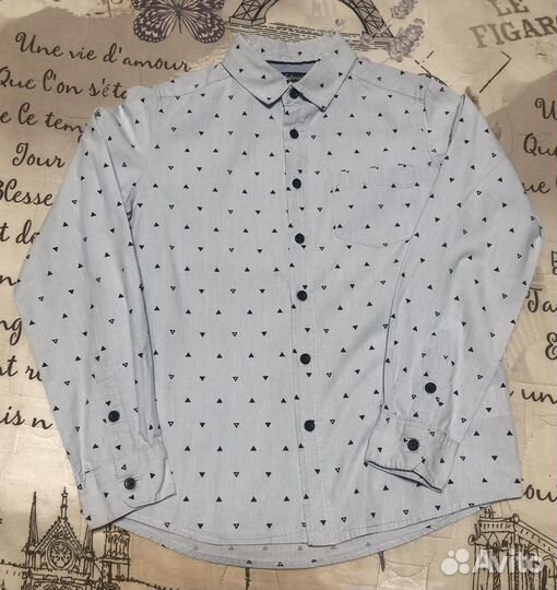 Рубашки школьные для мальчика 140-146