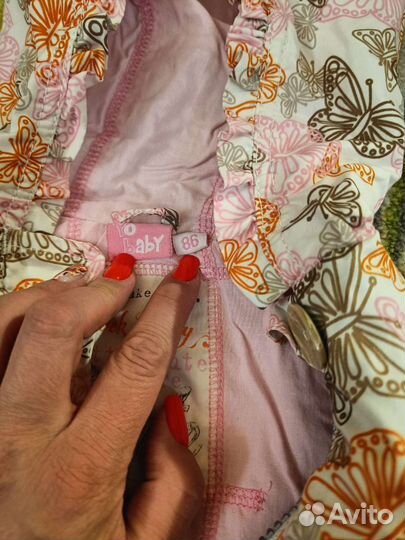 Куртка на девочку 86