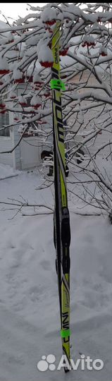 Лыжи, палки, ботинки