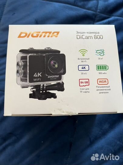 Водонепроницаемый бокс для Экшн камера Digma