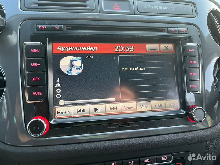 Магнитола inkar chr i10 c рамкой на tiguan