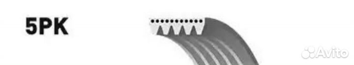 Ремень поликлиновый 5PK1063 gates